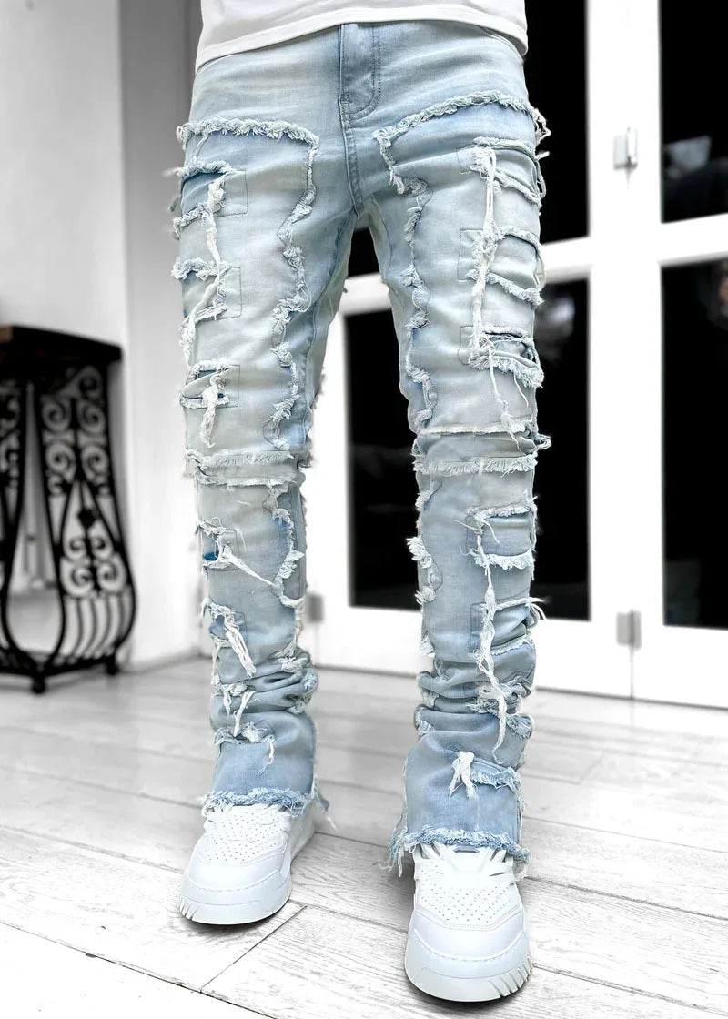 Stacked Slim Fit Jeans